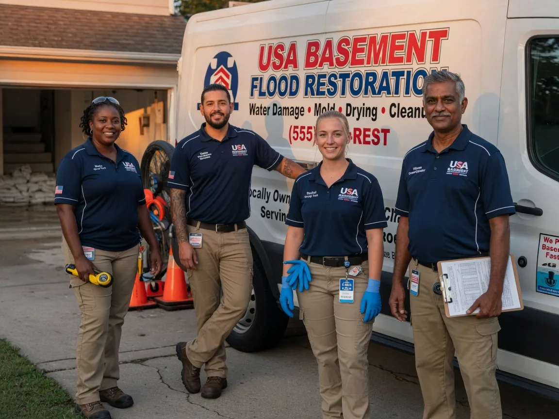 Basement Flood Cleanup company in Poneto, IN
